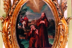 Leonessa, Santuario, ex voti, attribuiti a Venanzio Bisini, olio su tela, XVIII sec.